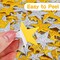 904pcs Star Stickers, Gold and Silver Glitter Foam Self Adhesive Star Stickers, Used for Kid Scrapbook and Posters Crafts and Home Decorations